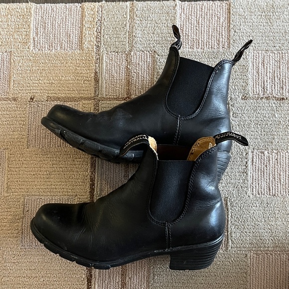Blundstone Shoes - Women’s Blundstone BL1671 Black Leather Boots Size 8/AU 5